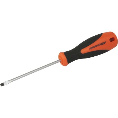 DYNAMIC Tools 1/8" Slotted Screwdriver, Comfort Grip Handle D062001